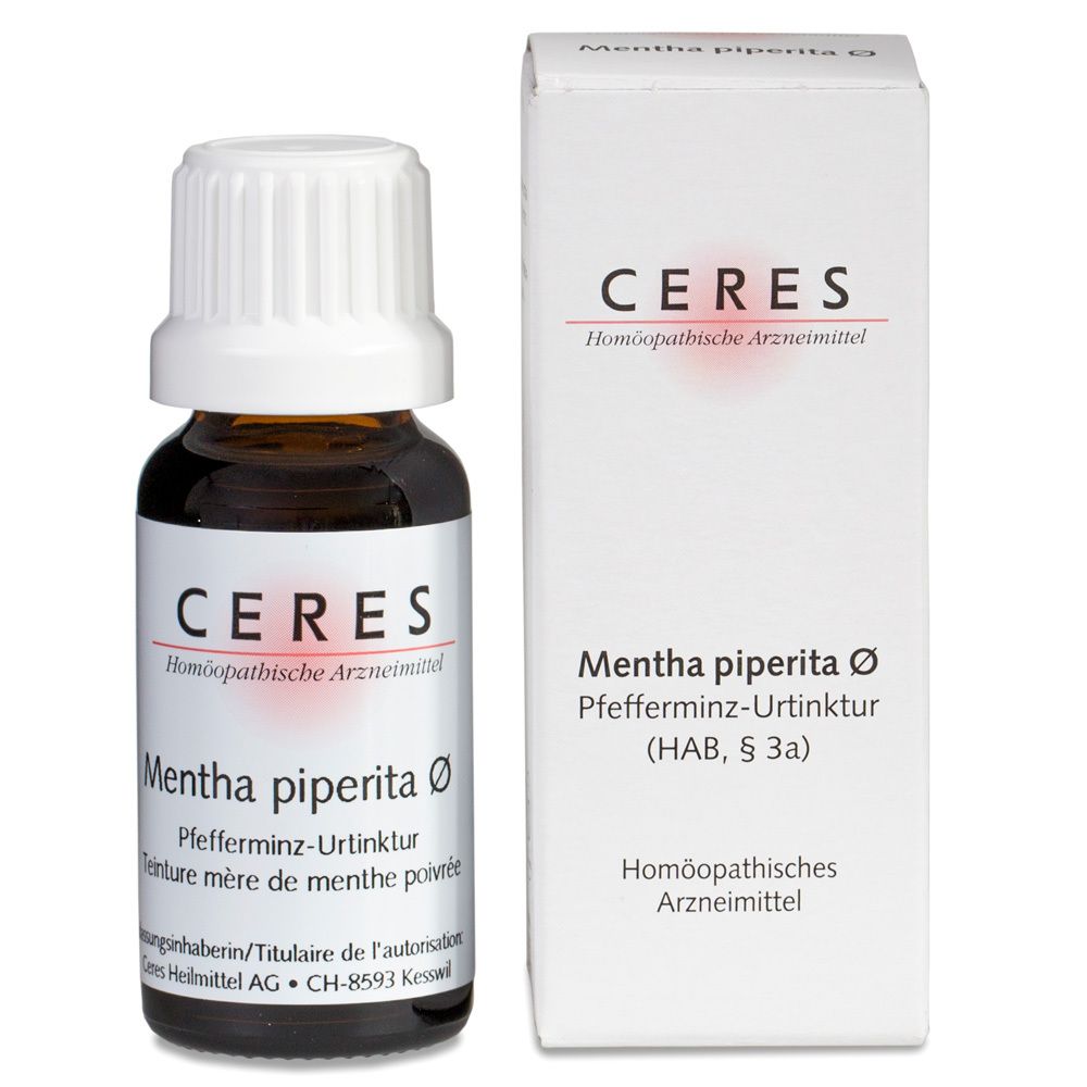 CERES Mentha piperita Urtinktur