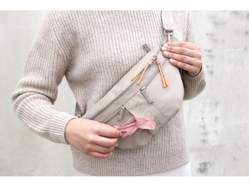 Palopa Snack-Tasche Emma, Taupe Leckerlibeutel