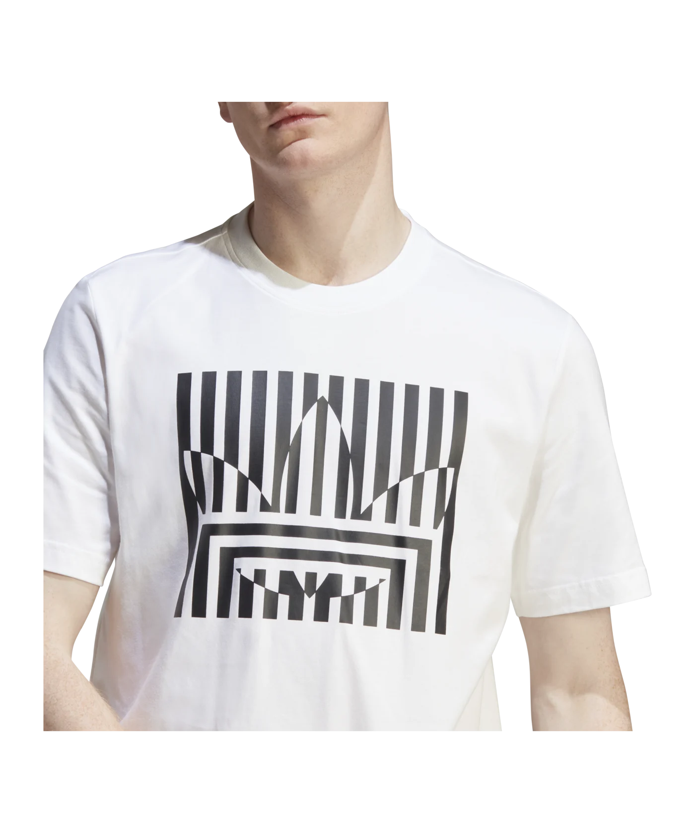 adidas Originals Graphic T-Shirt Weiss