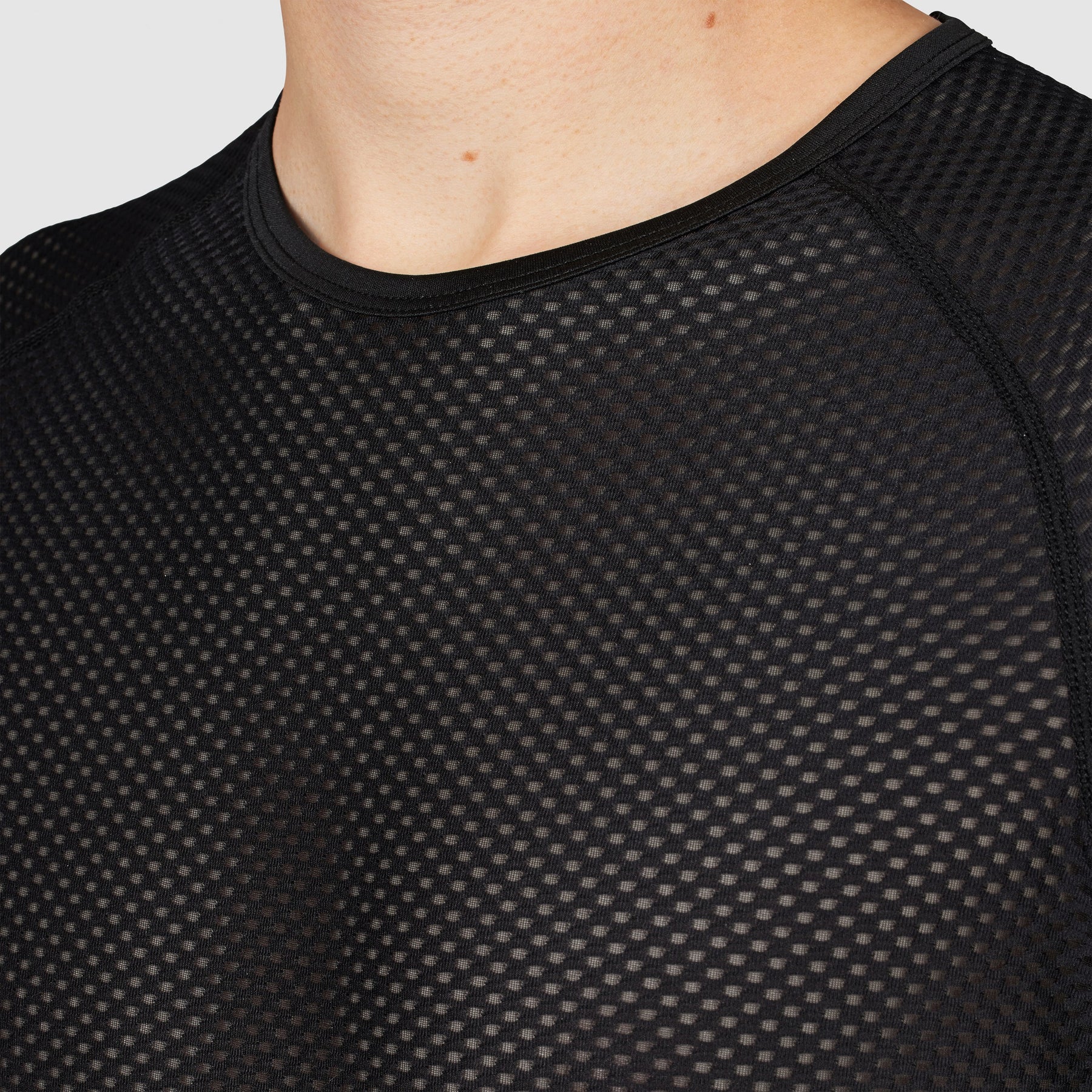 GripGrab Ultralight Mesh Svedundertrøje Kortærmet Sort 2-pak