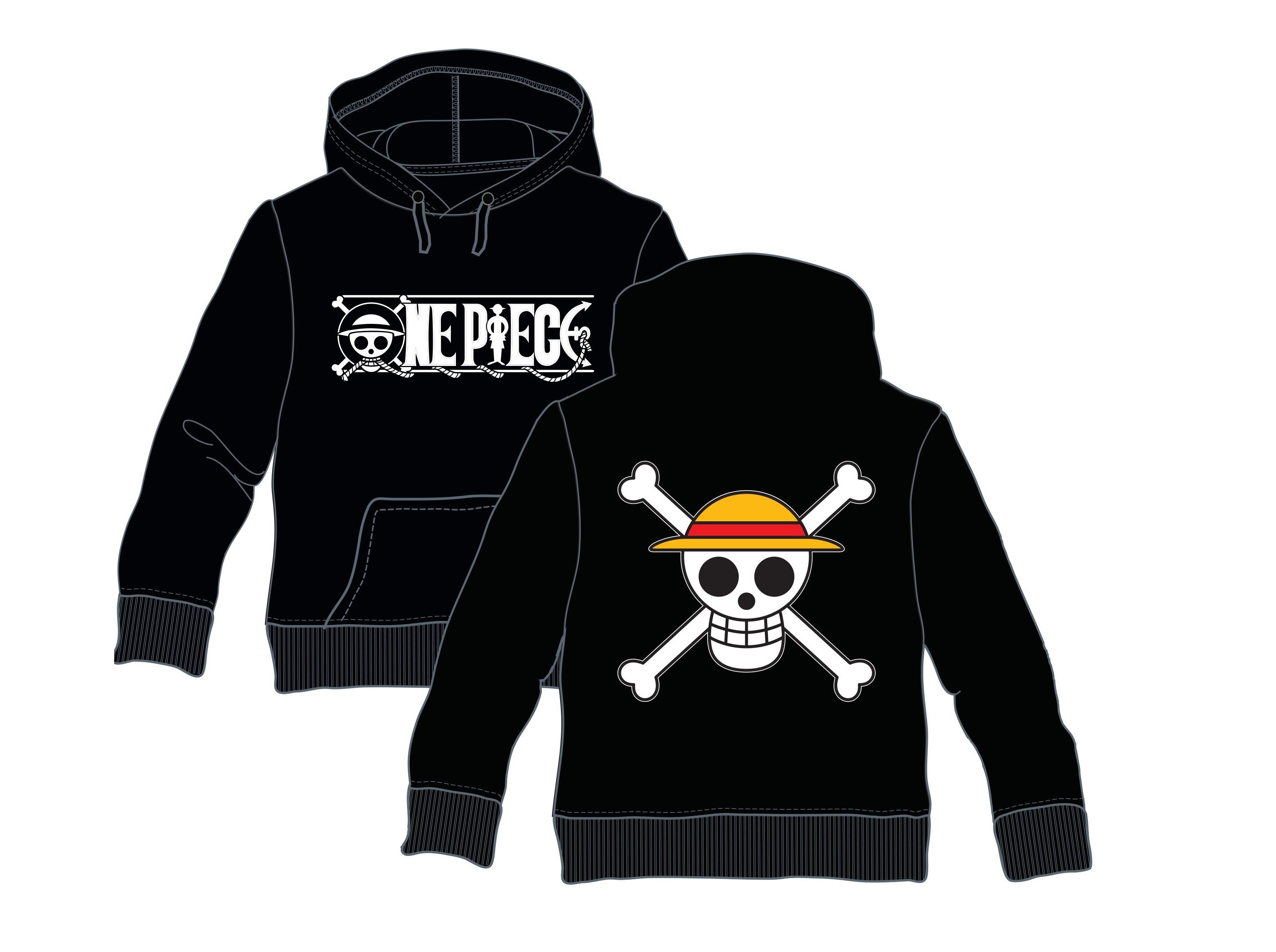 HOODIE ONE PIECE LOGO XL