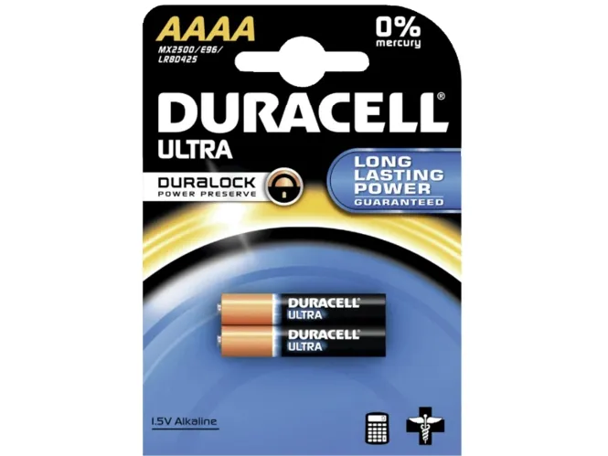 Duracell Ultra MX2500 - Batteri 2 x AAAA - Alkaline