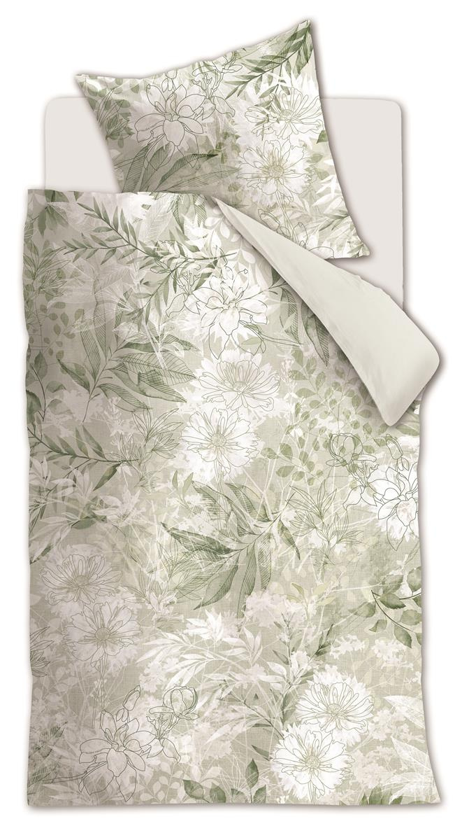 Bettwäsche LILIUM 135x200 cm, mit 1 Kissen