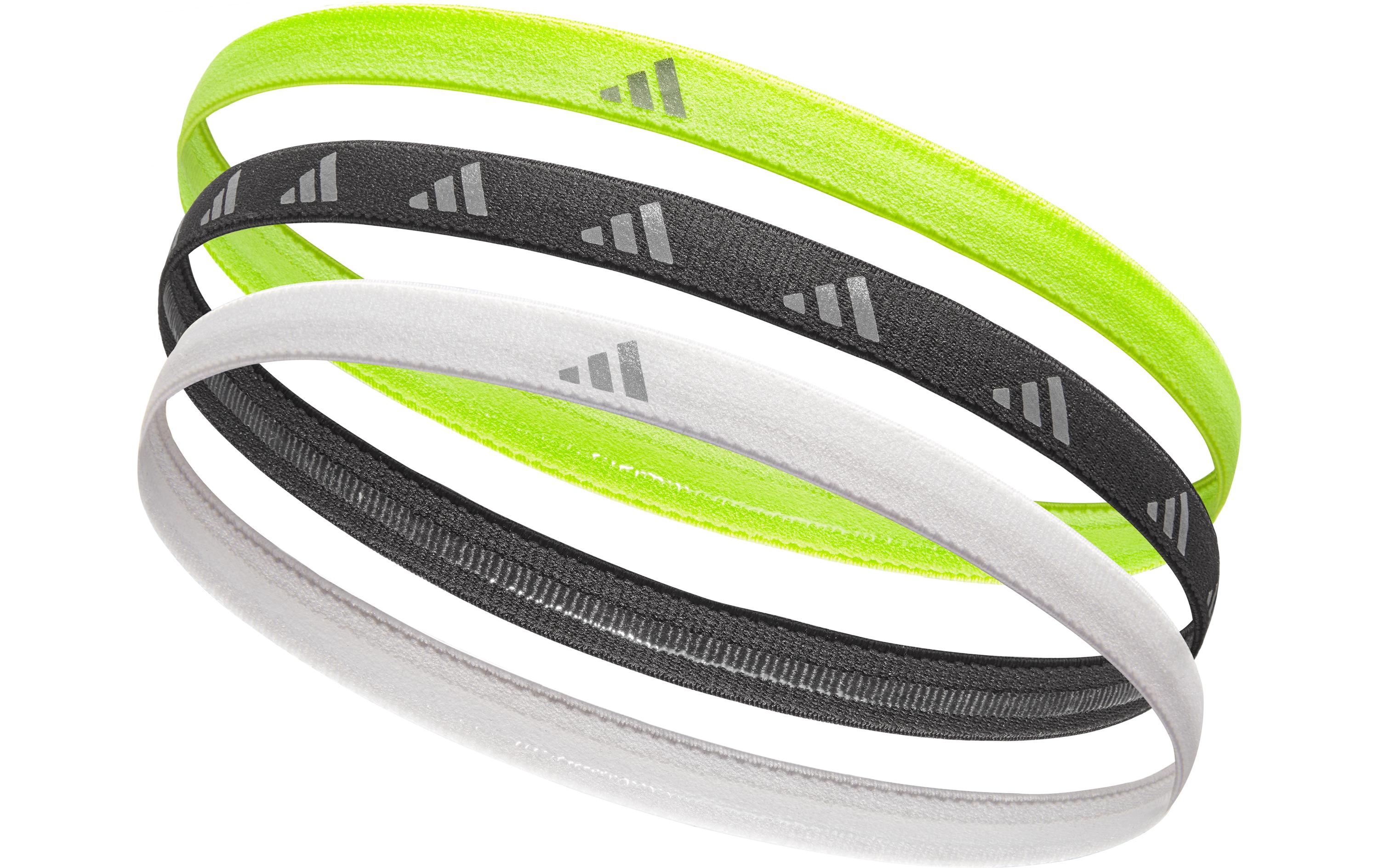 Hairbands Lucid Lemon, Schwarz, SilberPackung mit 3 Haarbändern
