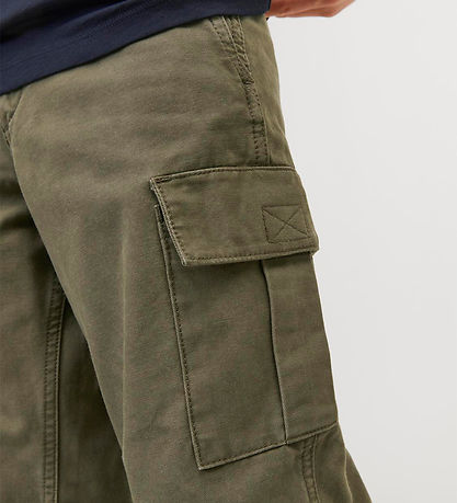 Jack & Jones Hosen - Fracht - Noos - JPStkane - Olive Nacht