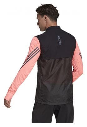 Veste sans manche adidas adizero Noir