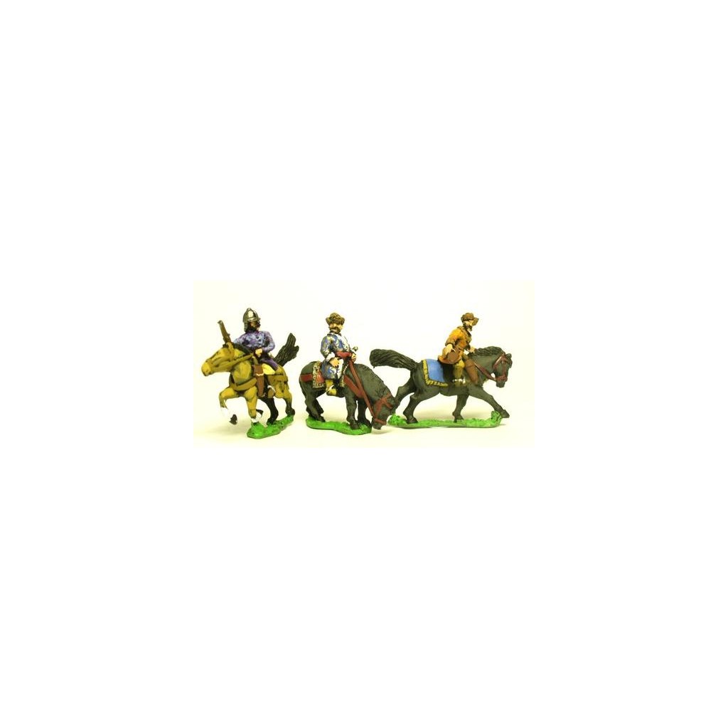 Cosaques du 16-17ème siècle : Commandement : Officiers à cheval