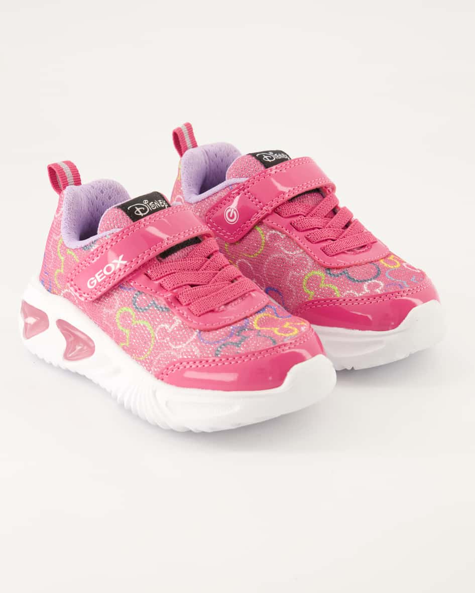 Geox Assister Girl Sneaker in Pink