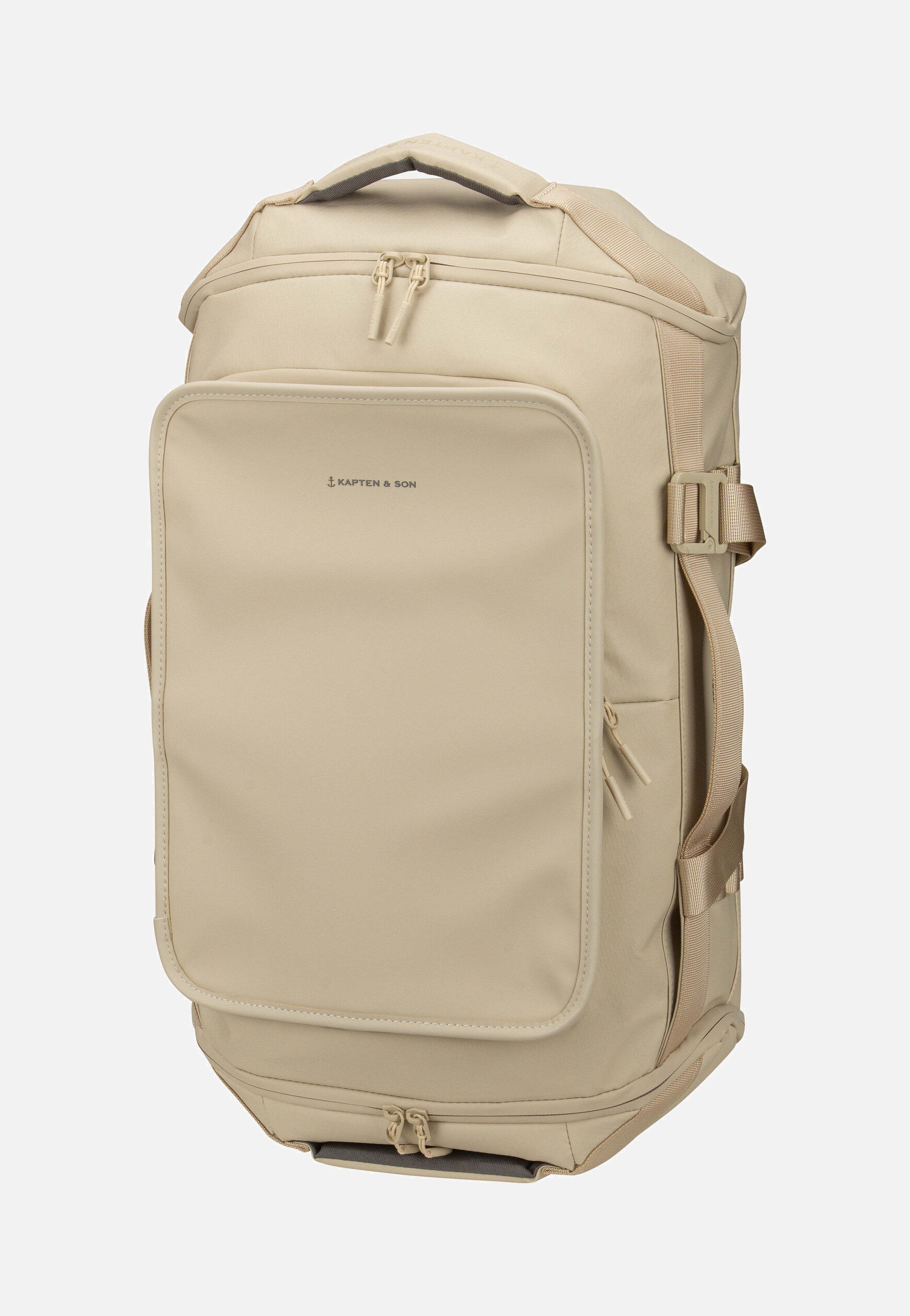 Lisbon Duffle Backpack S Sandstone - Rucksack