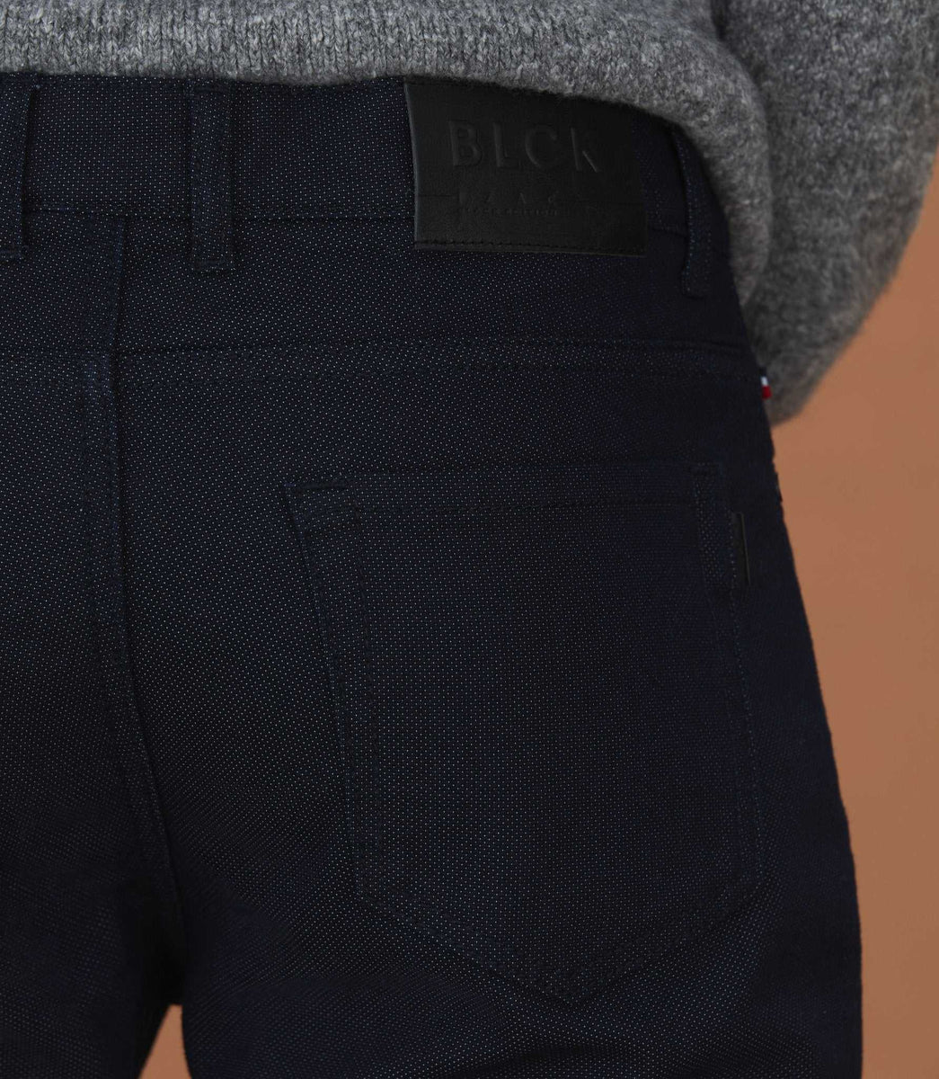 Pantalon 5 poches marine 