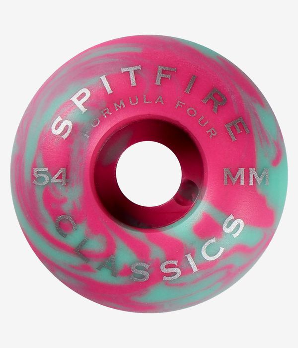 Spitfire Formula Four Classics Rollen (pink teal) 54 mm 99A 4er Pack