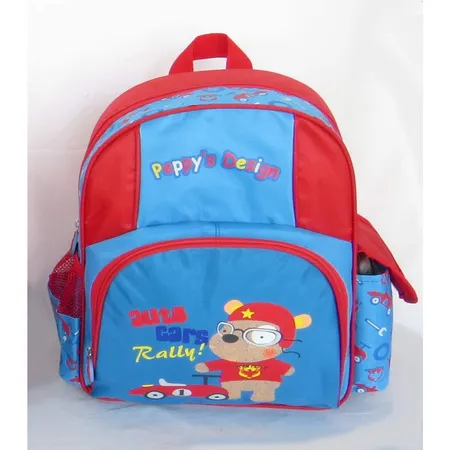 Pulma Kinderrucksack Peppy's Design Rennfahrer sortiert