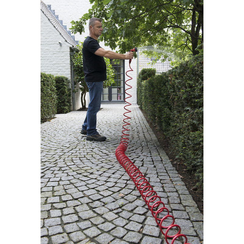 Tuinslang met pistoolbroes 15m