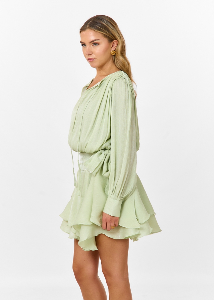 Vero Jurk salie groen