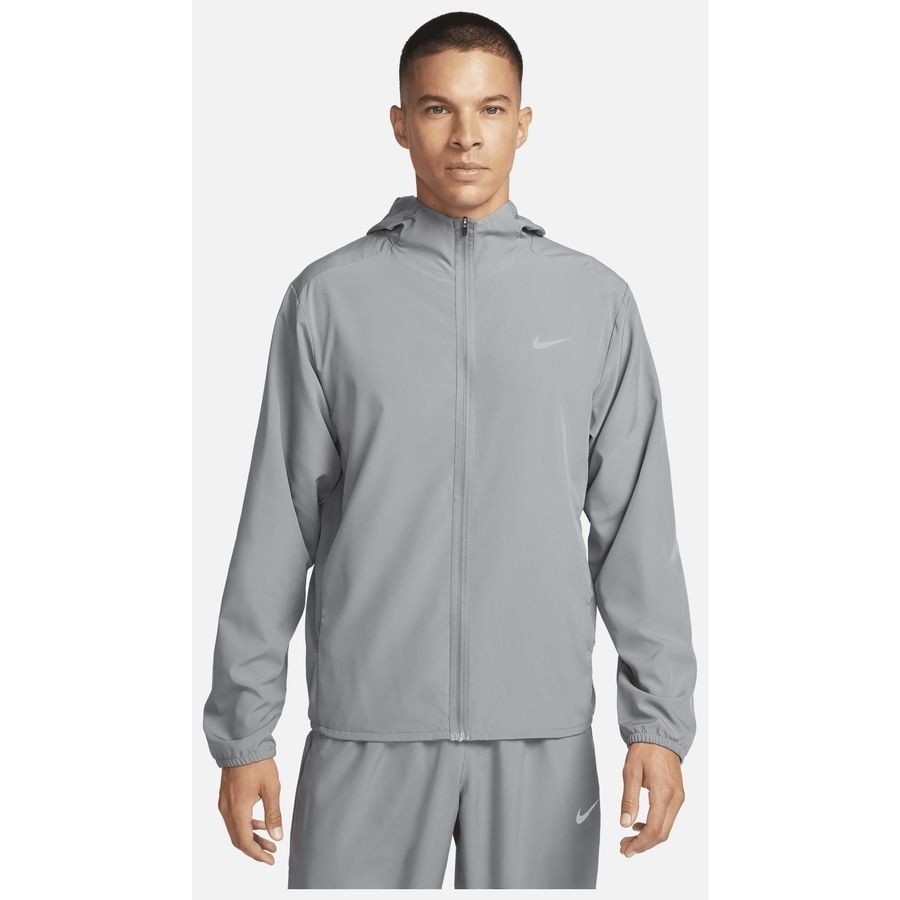 Nike Form Men's Dri-FIT Hooded Vers SMOKE GREY/REFLECTIVE SILV