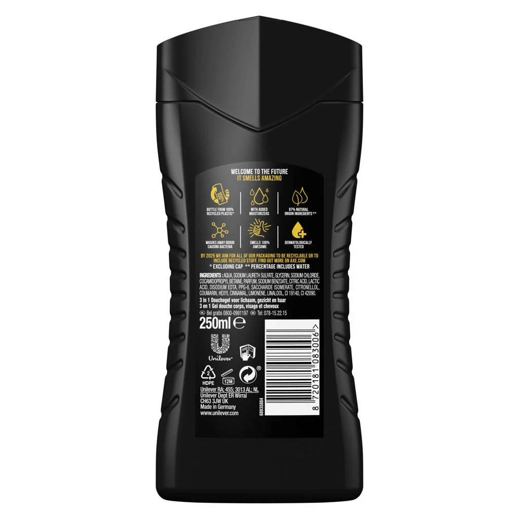 CoolAfrica 3-in-1 douchegel - 6 x 250 ml