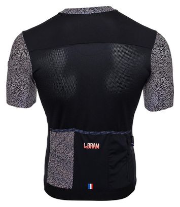 Maillot Manches Courtes LeBram Aspin Noir Orange