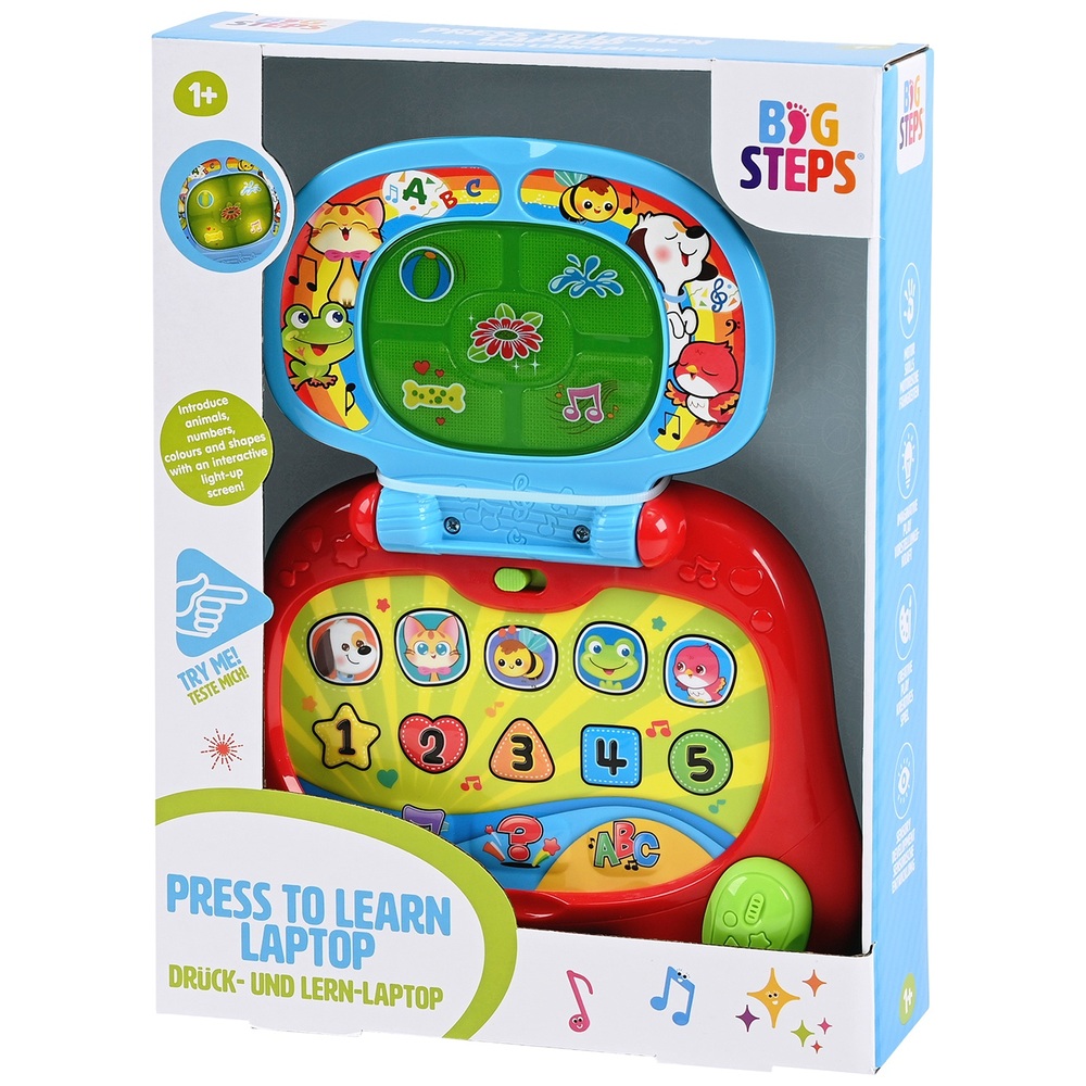 Big Steps Press To Learn Laptop