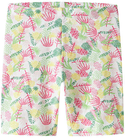 Name It Radlershorts - NkfVivian - Bright White/Tropic