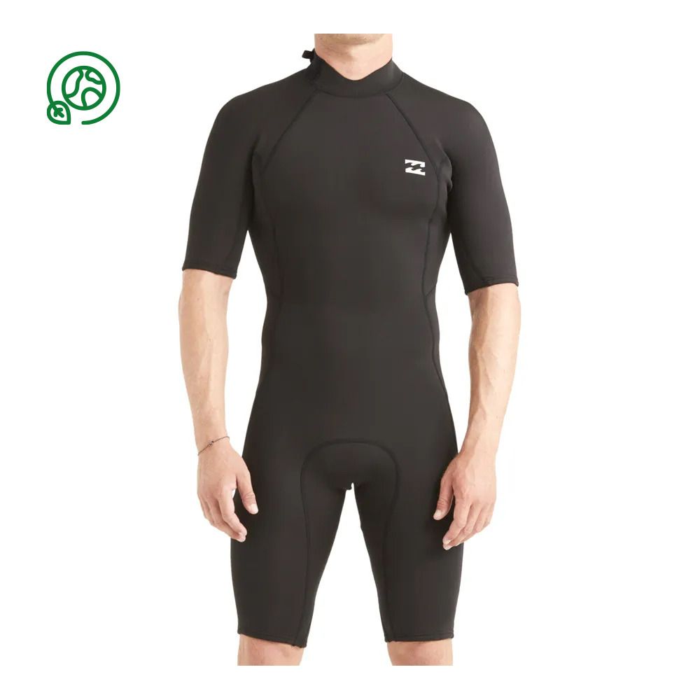 Billabong ABSOLUTE BZ - Combinaison shorty 2/2mm Homme black