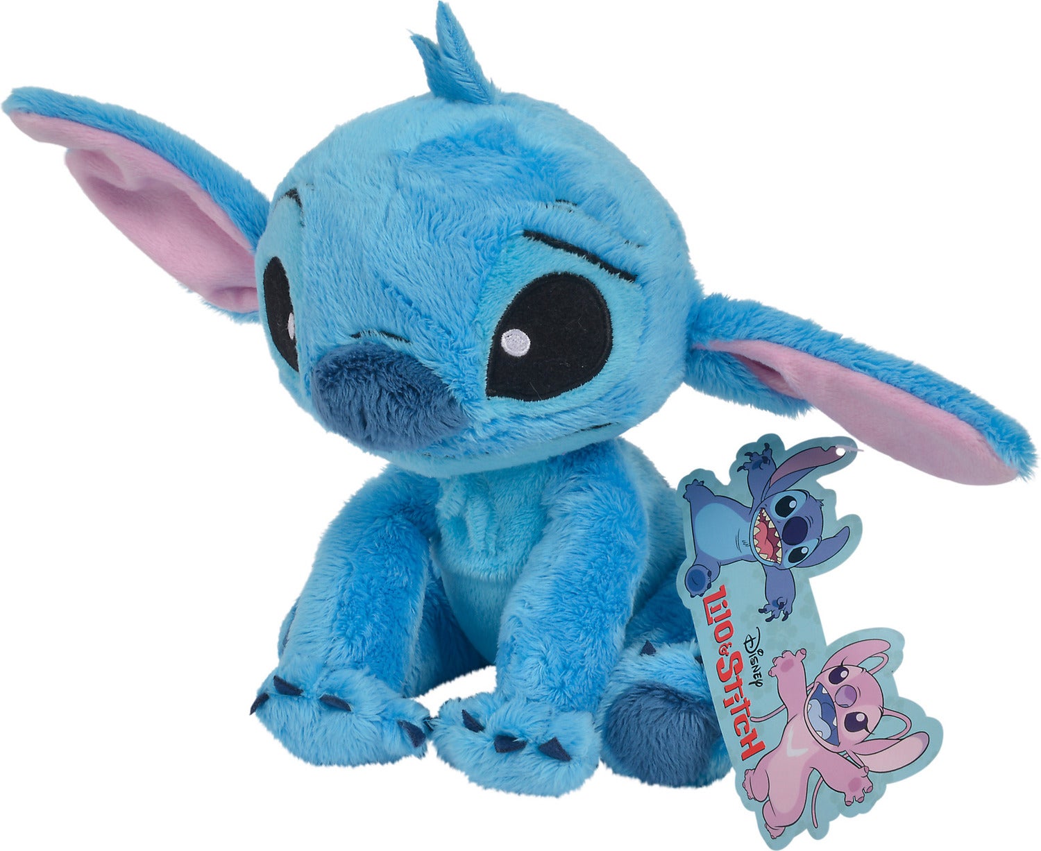 Disney knuffel blauw Stitch 11 x 13 x 25 cm