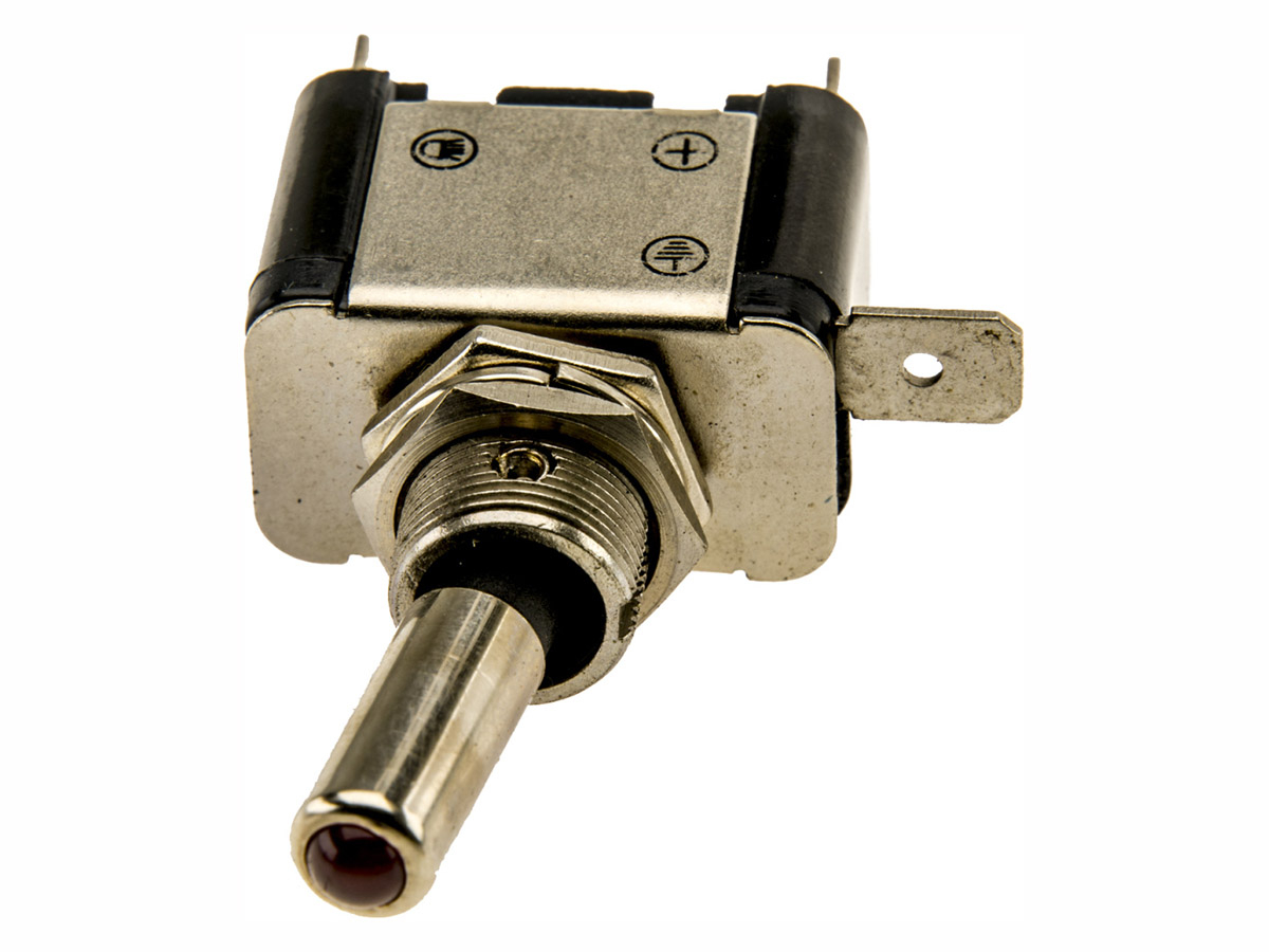BBA Heavy Duty 2-polige LED tuimelschakelaar