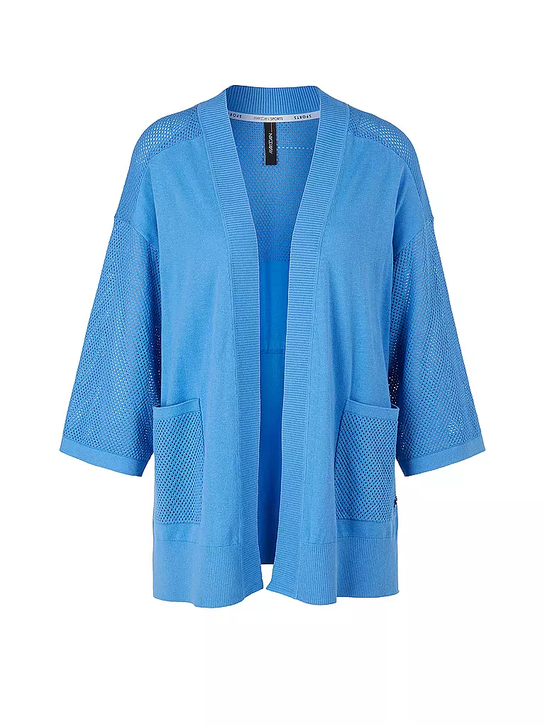 MARC CAIN Strickjacke blau