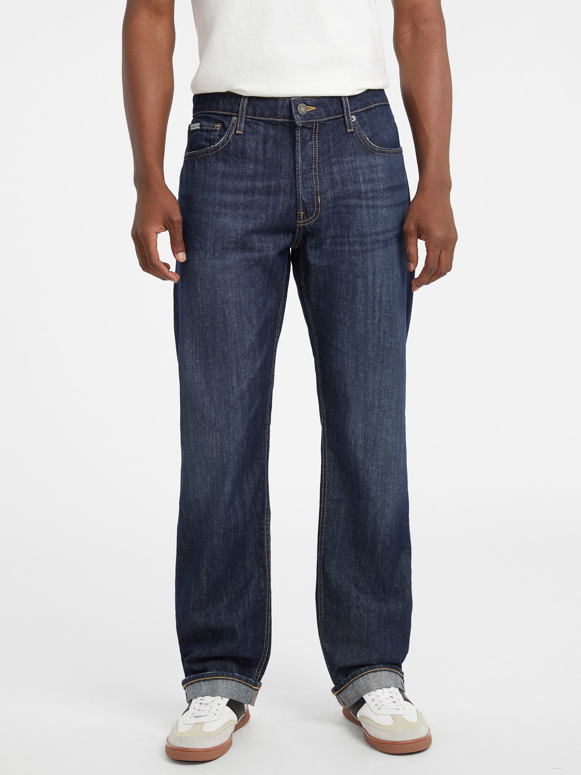 Calça jeans G16 de perna reta