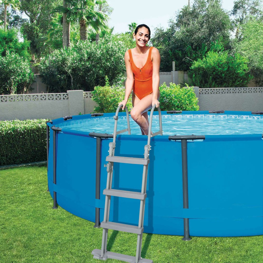 Bestway échelle de piscine à 4 marches flowclear 122 cm 58331