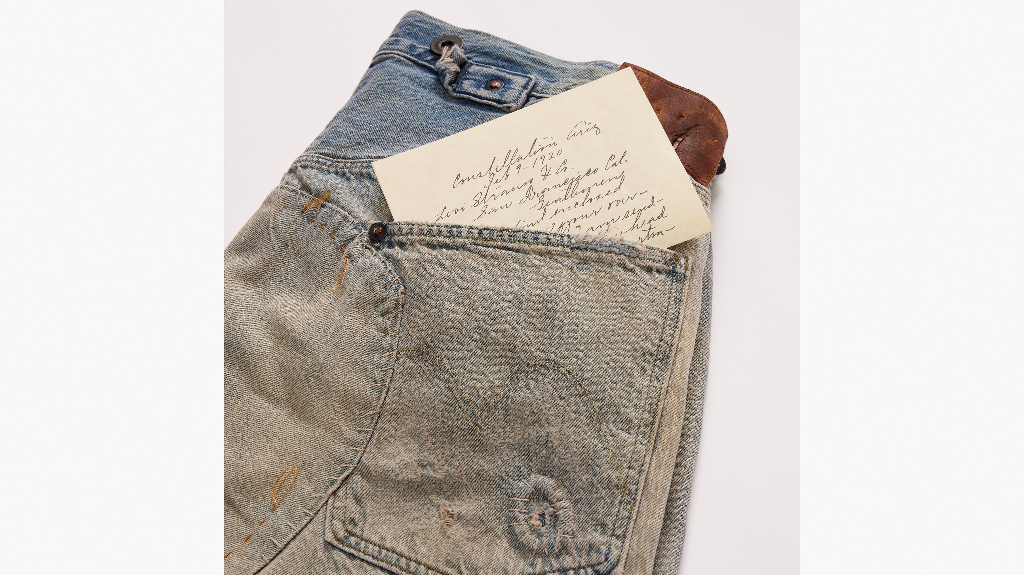Levi's® 1917 Homer Campbell Jean 501® - Medium Indigo - Bleu