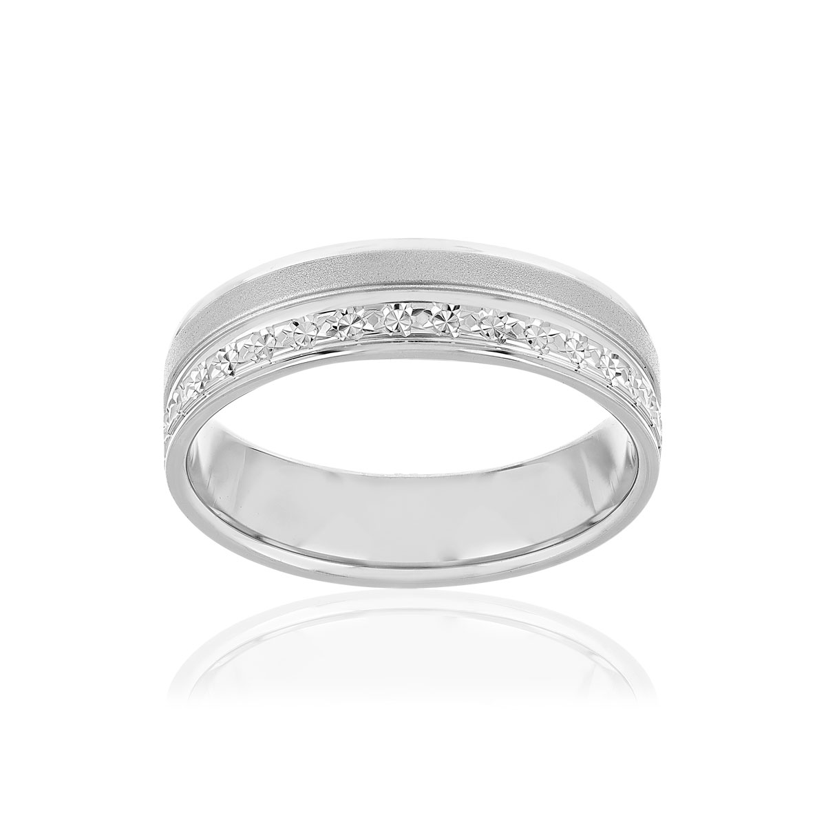 Alliance or 750 blanc