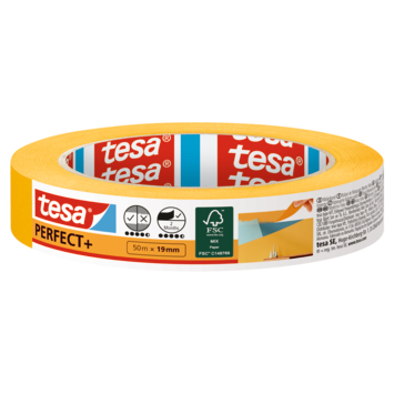 Tesa Perfect+ schilderstape 50 m x 19 mm