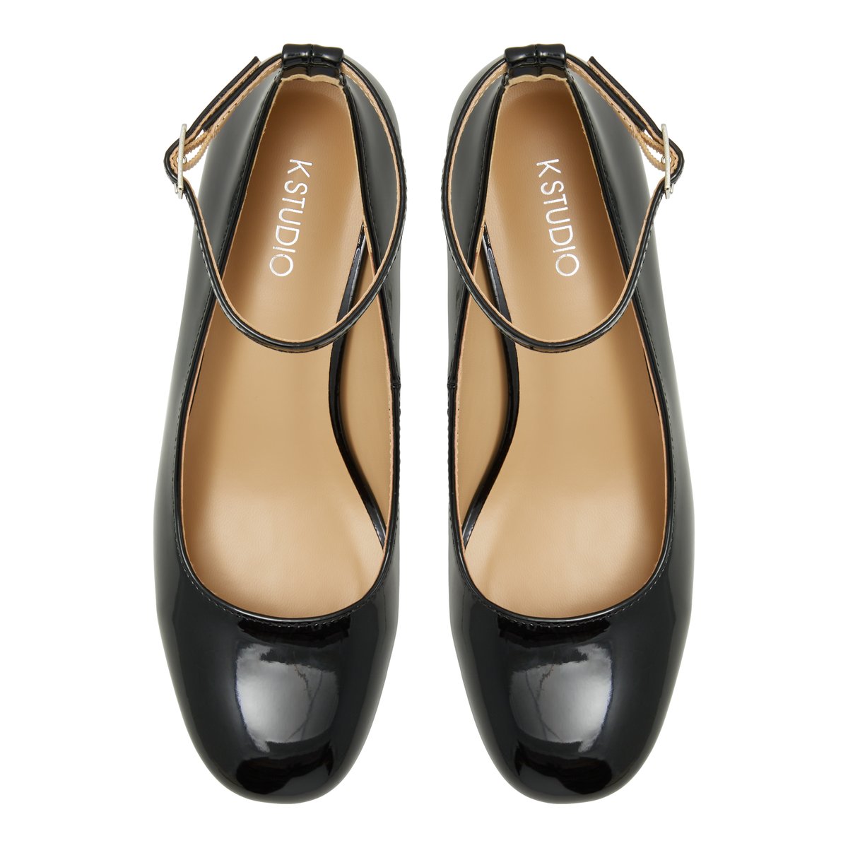 K STUDIO-Freidia-Talons/Escarpins - Talon bloc - Noir