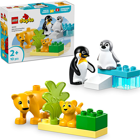 LEGO DUPLO Vilde dyrefamilier: pingviner og løver 10442