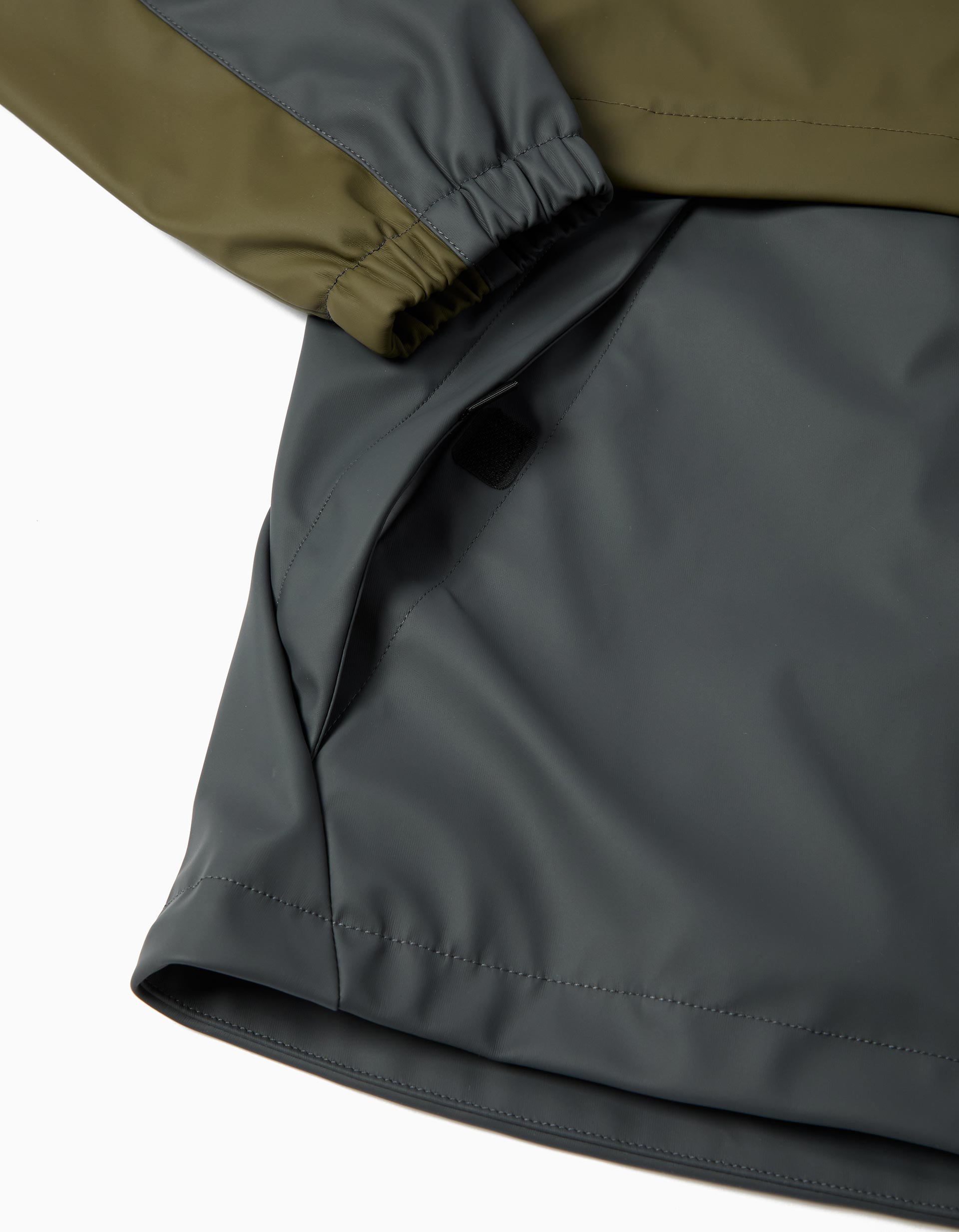Parka com Capuz, Menino, Cinzento Escuro