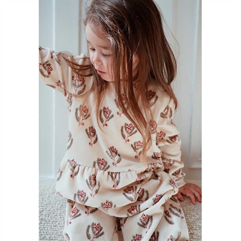 Christmas Vintage Flower Jolly Bluse - Konges Sløjd