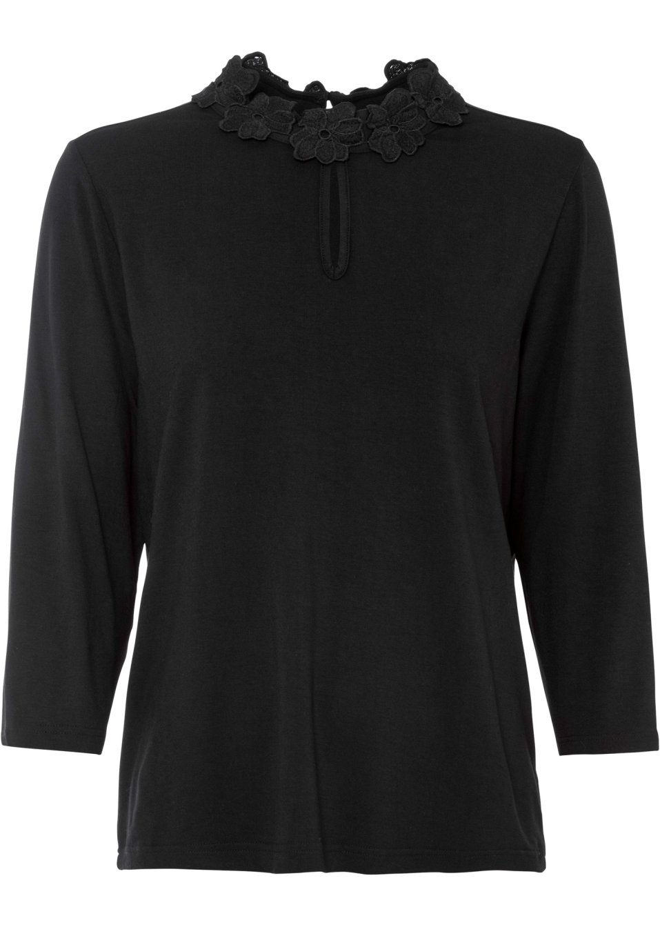 T-shirt à dentelle