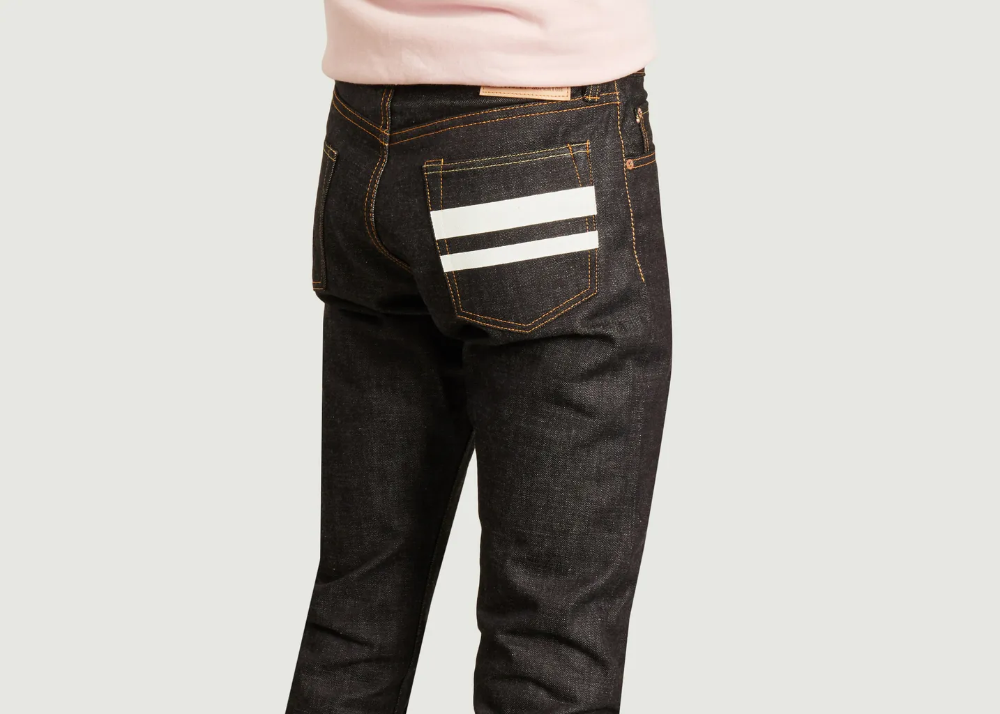 Jean 0605 15.7 oz Natural Tapered Momotaro Jeans