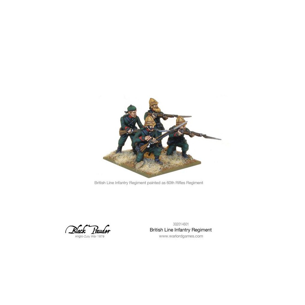 Anglo-Zulu War: British Line Infantry Regiment