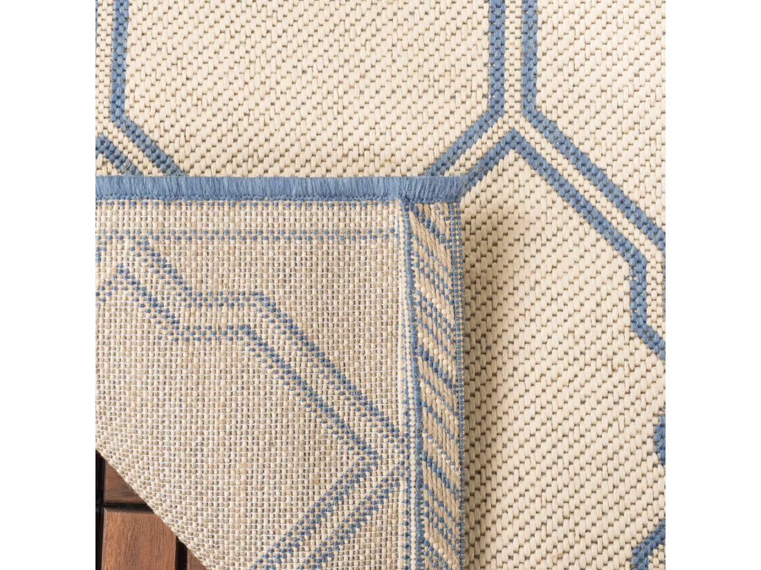 Tapis Cream & Blue 79 X 152 cm - Nerano