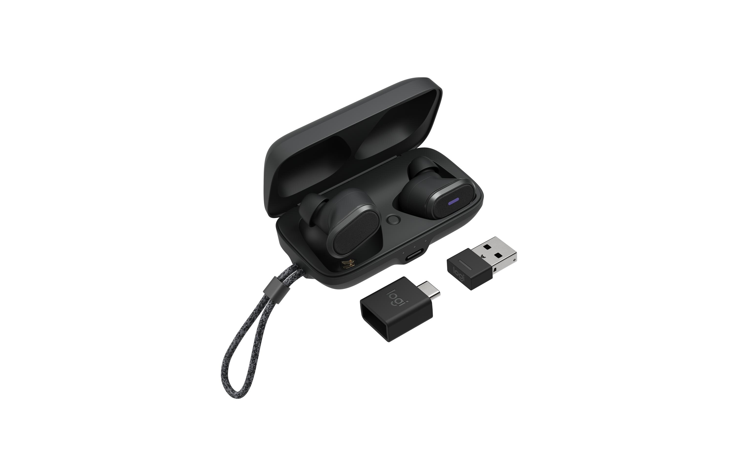 Headset Zone True Wireless Grau<br>Bluetooth Earbuds in der Business-Version mit geräuschunterdrückendem Mikrofon