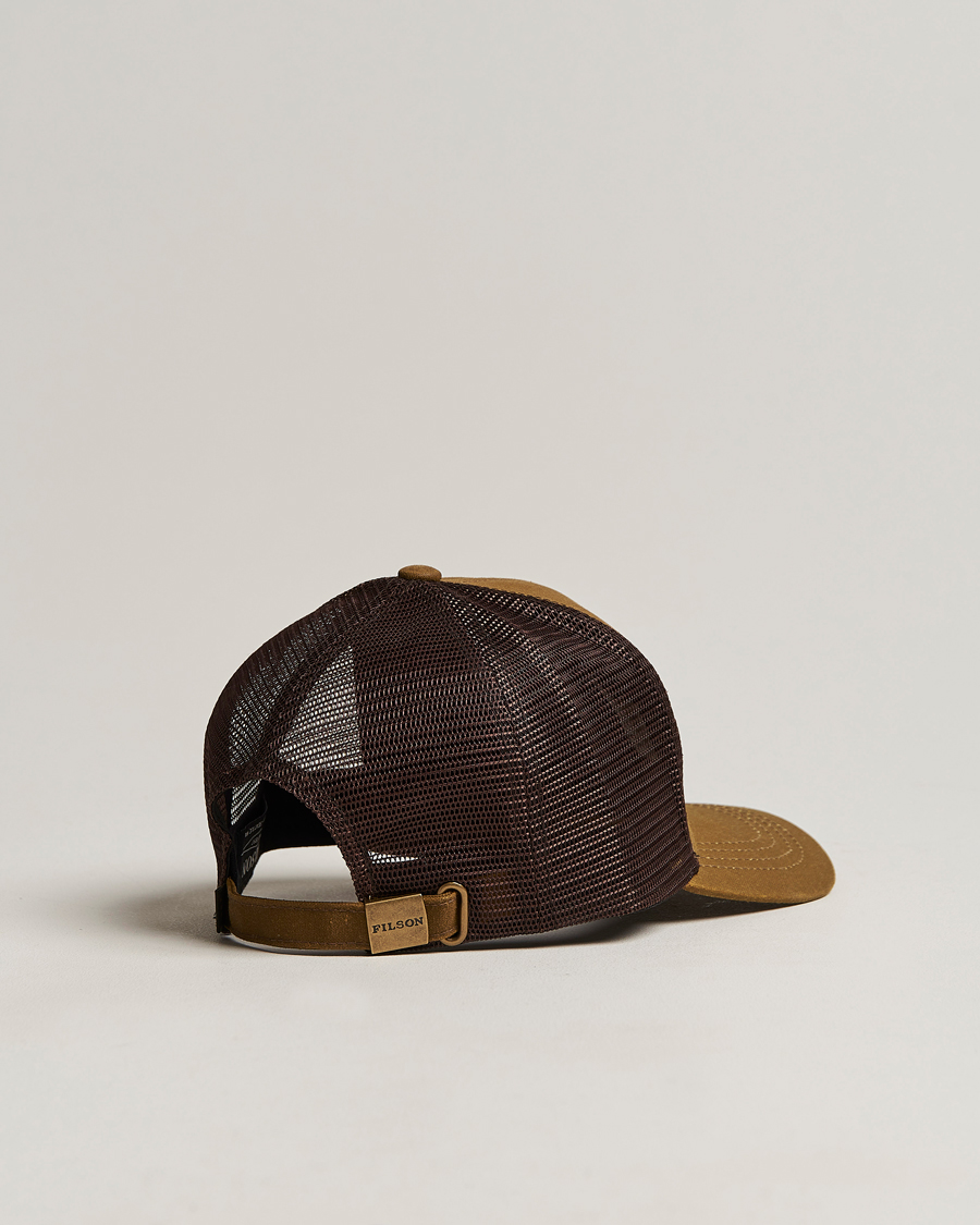 Filson Logger Mesh Cap Dark Tan