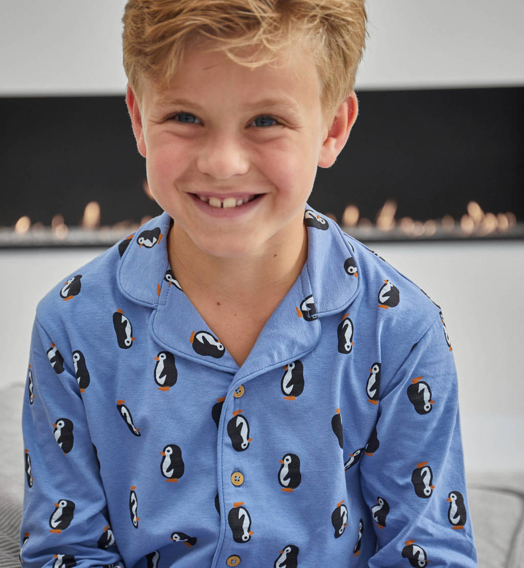 Little Label pyjama metpenguin print