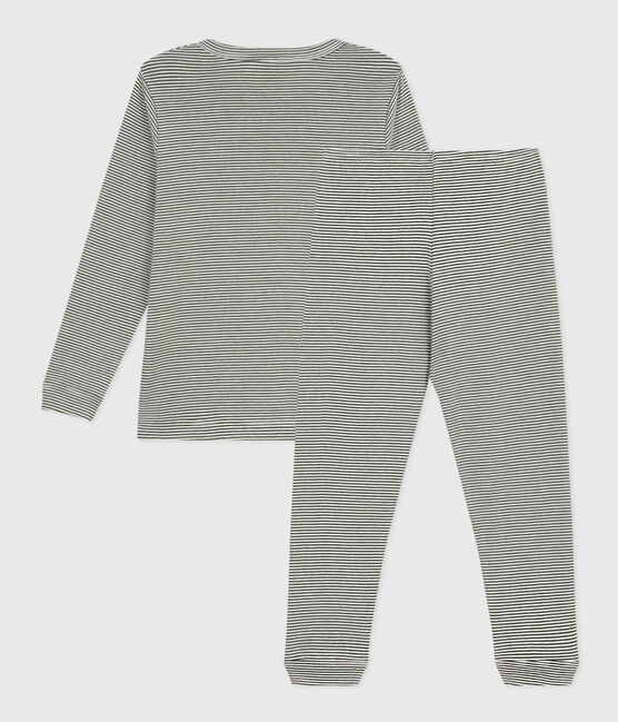 Pyjama rayé en coton enfant