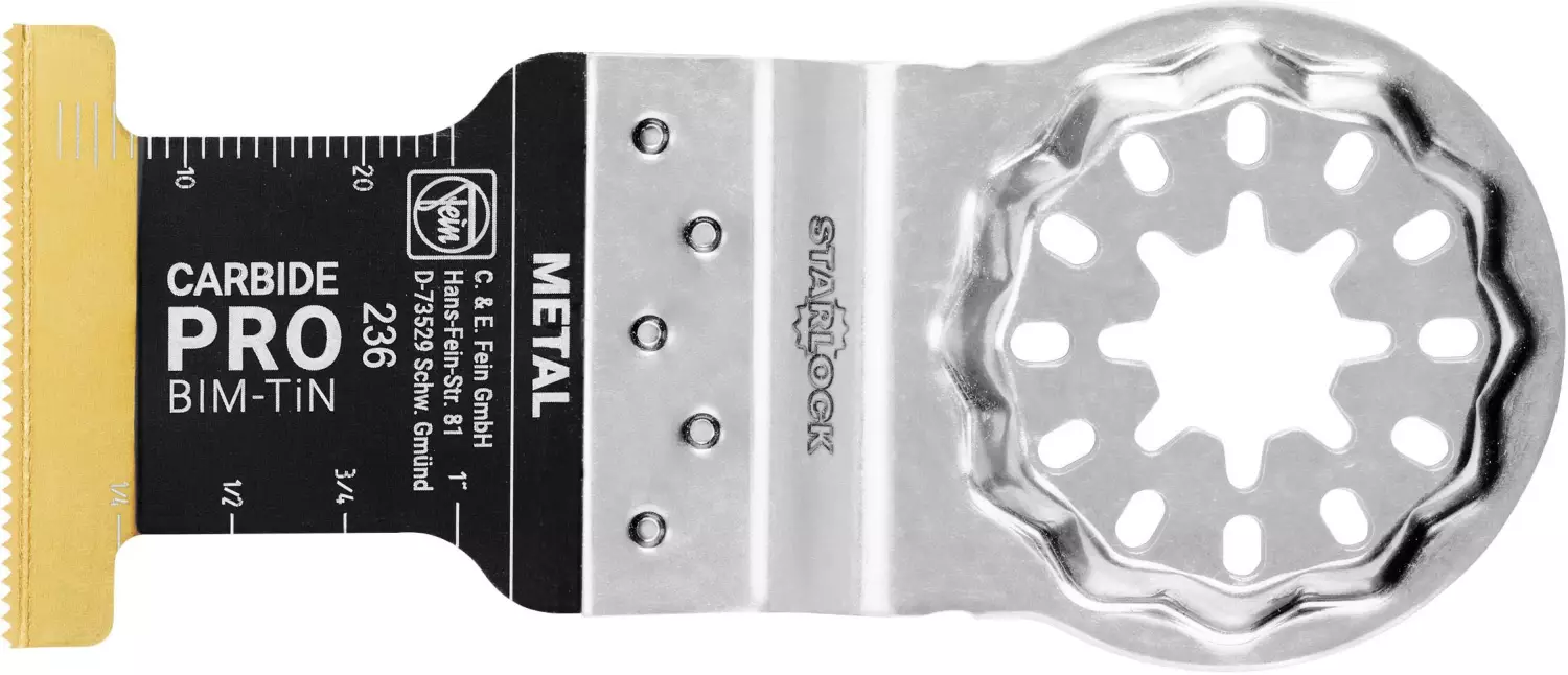 Fein 63502236210 E-Cut Carbide Pro zaagblad (1st) - 35 x 45 mm