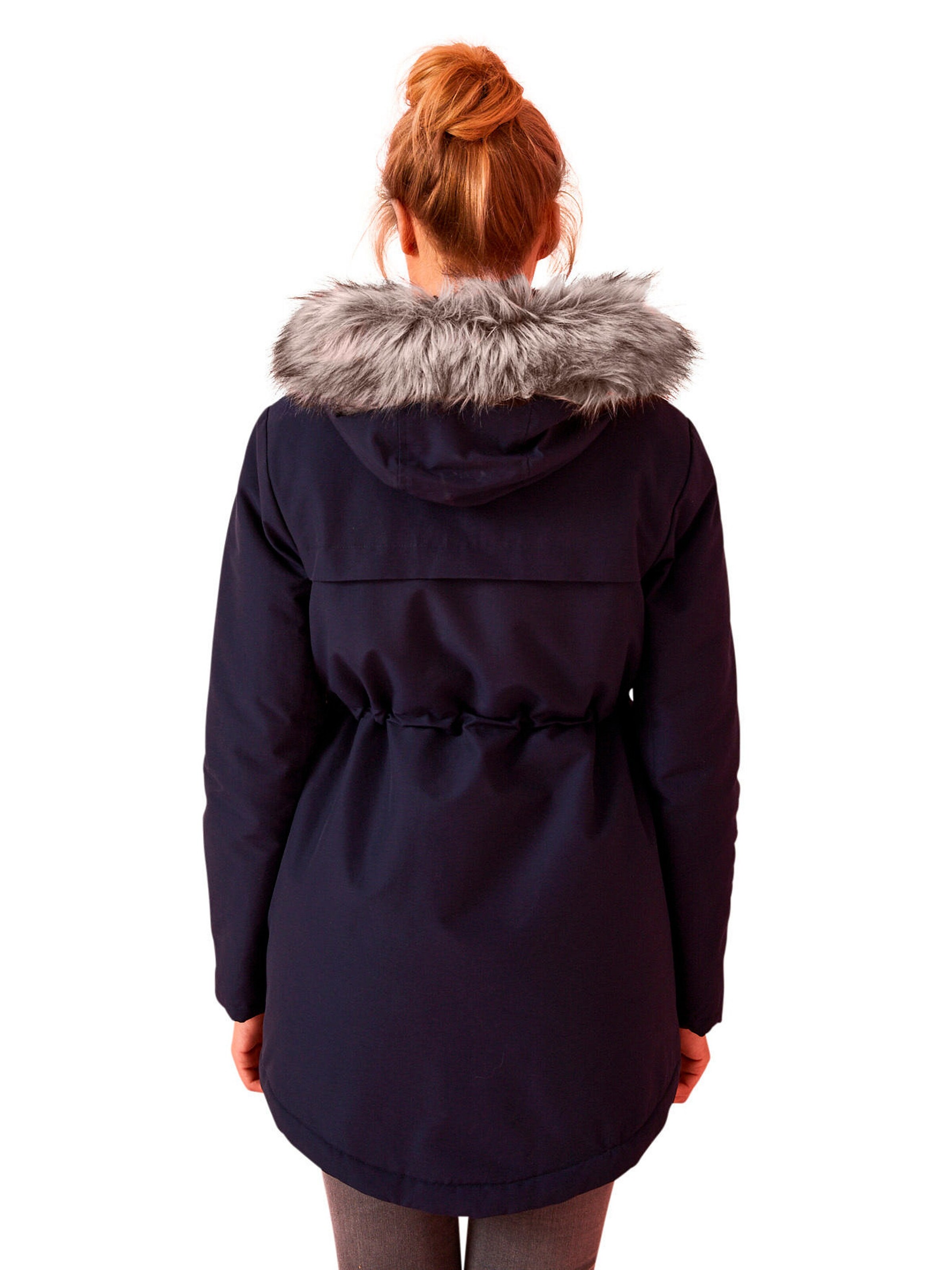 Vertbaudet 3-in-1-Parka, Tragejacke für Schwangerschaft & Stillzeit nachtblau