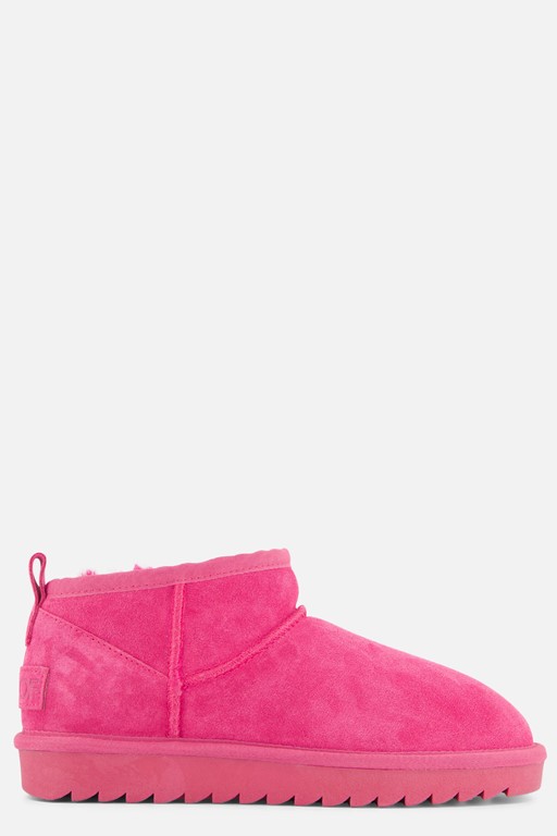 Colors of California Gevoerde boots roze Suede