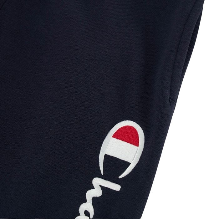 Champion Big Logo Fleece Rib Cuff Joggingbroek Junior