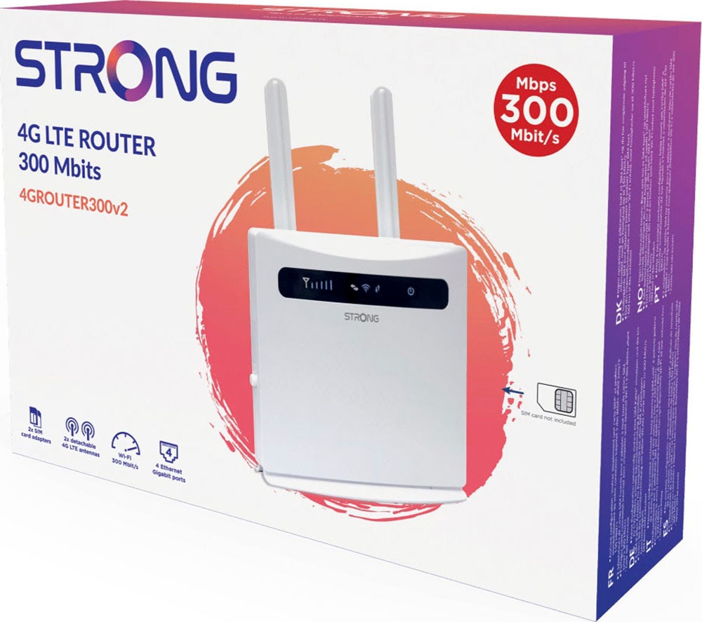 Strong WLAN-Router »4G LTE WLAN-Router« bis zu 150 Mbit/s, mobiles Internet für unterwegs