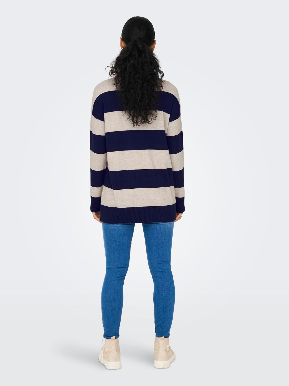 ONLIBI Strickpullover Weathered Teak